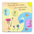Inspirational Canvas Art "Popping Bubbles" — Whimsical Illustration